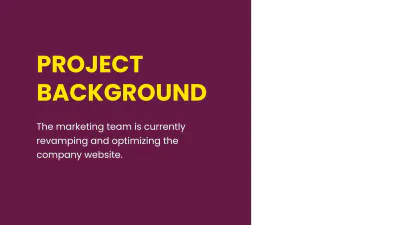 Free Progress Report Presentation Template to Edit Online