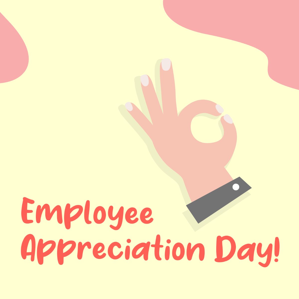 Employee Appreciation Day Vector Template