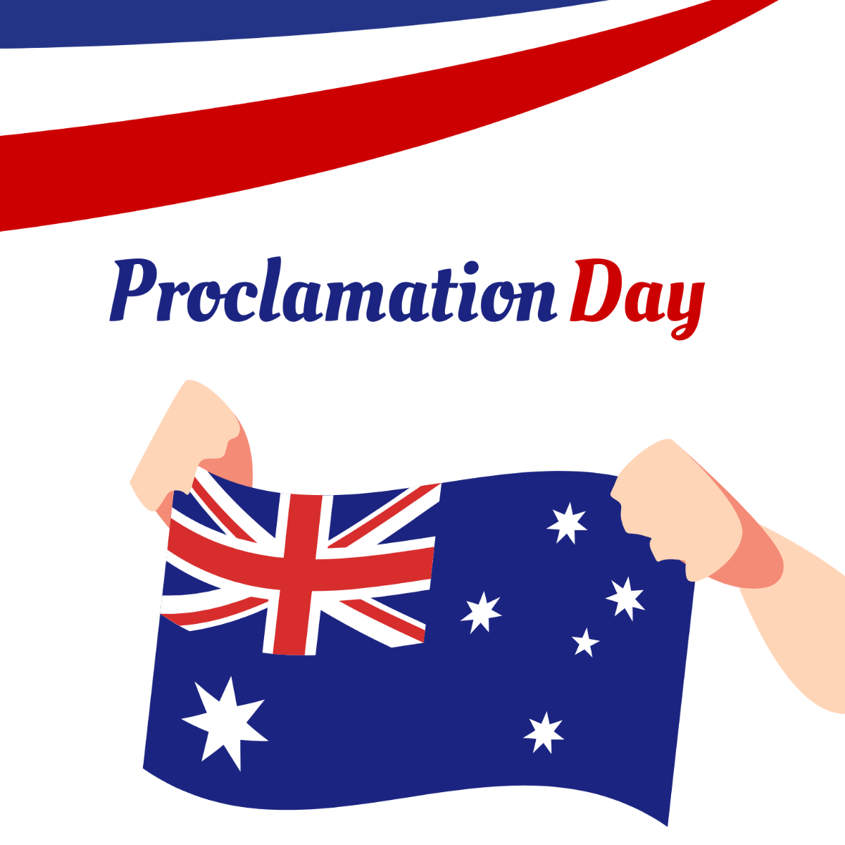 Proclamation Day Illustration Template