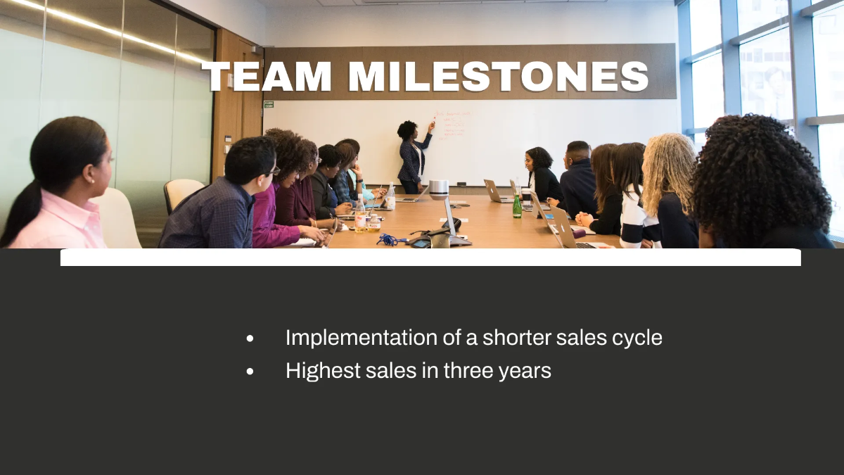 Free Sales Report Presentation Template to Edit Online