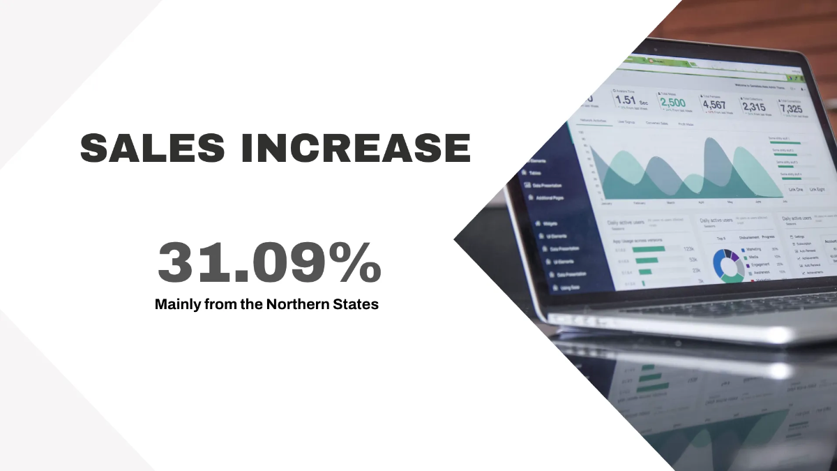 Free Sales Report Presentation Template to Edit Online