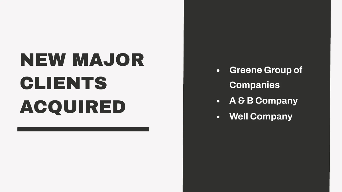 Free Sales Report Presentation Template to Edit Online