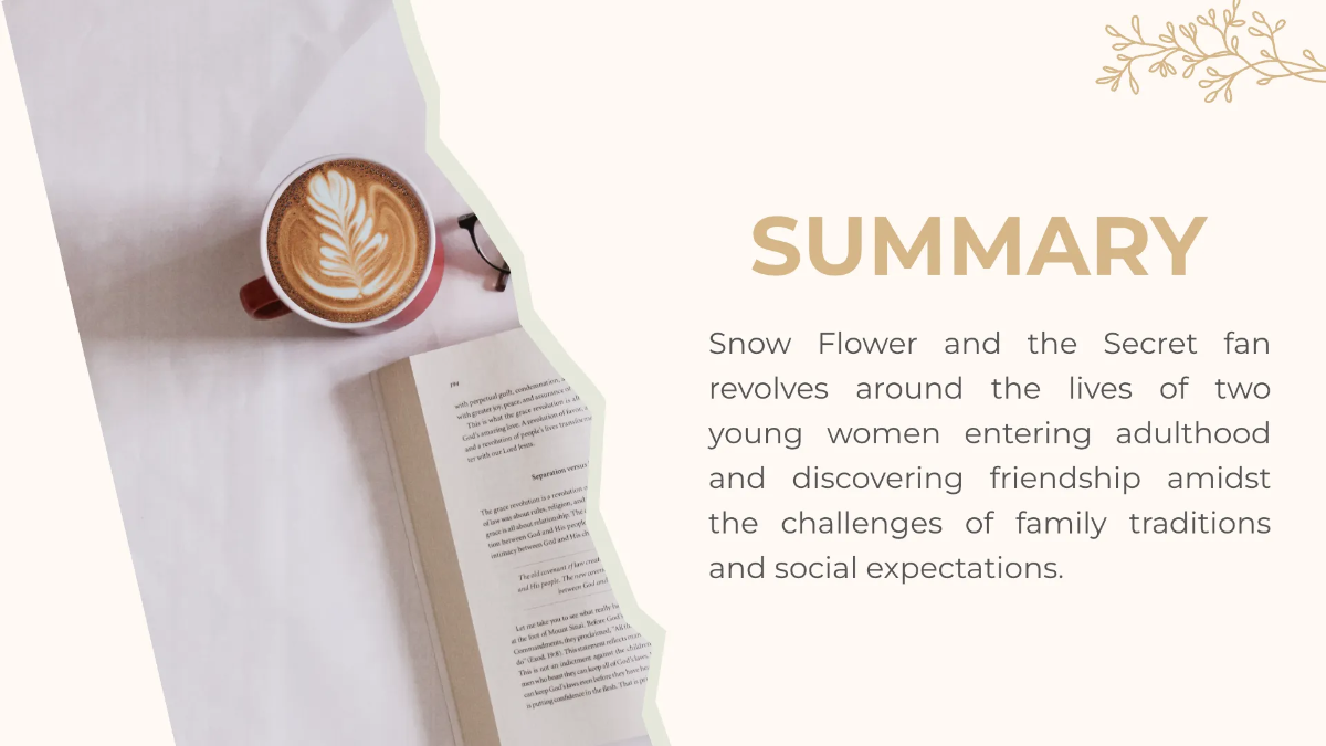 Free Book Report Presentation Template to Edit Online