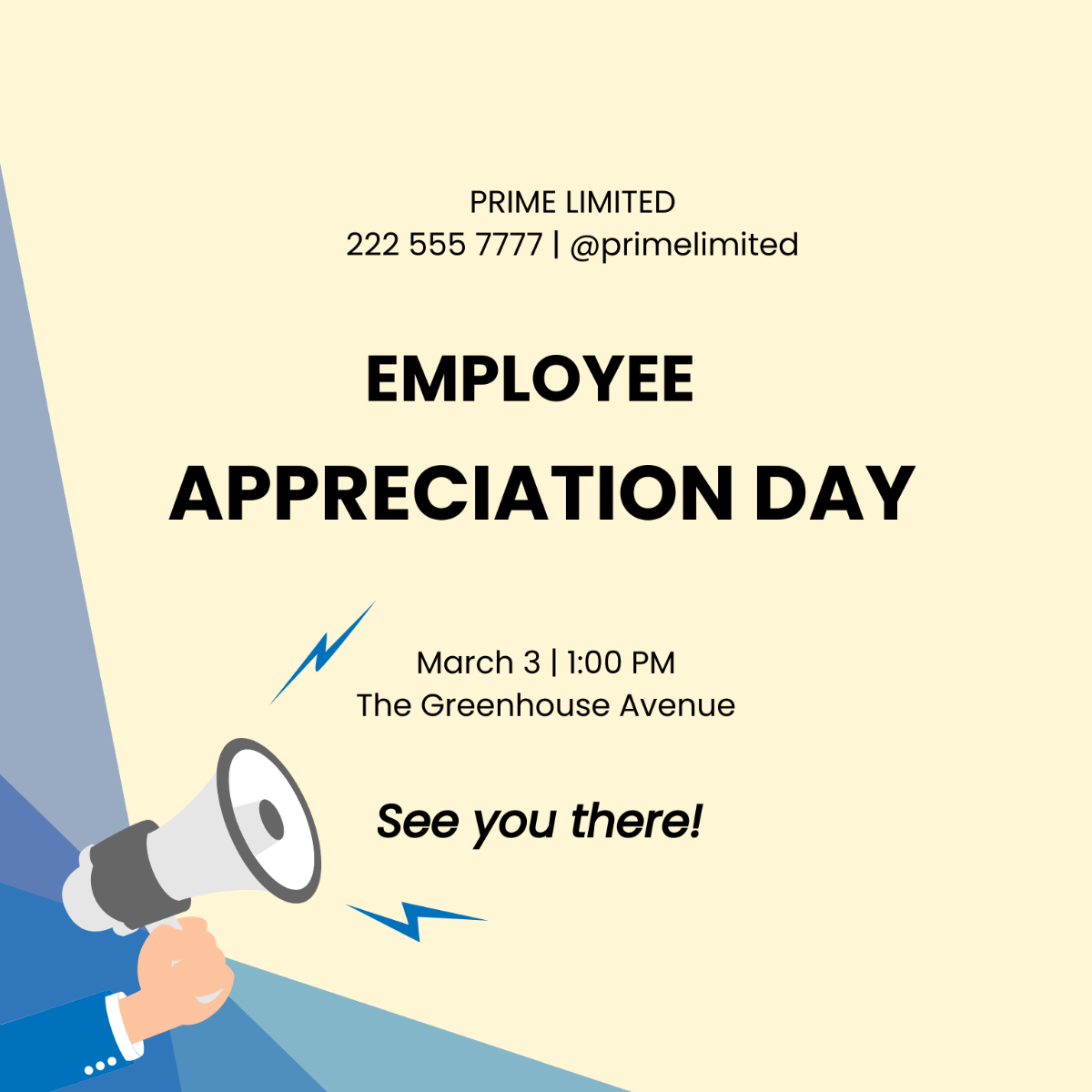 Employee Appreciation Day Flyer Vector Template - Edit Online & Download