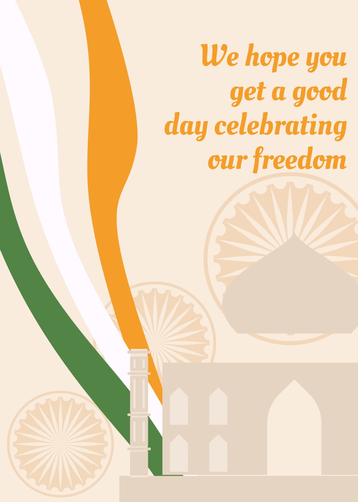 Republic Day Message Template