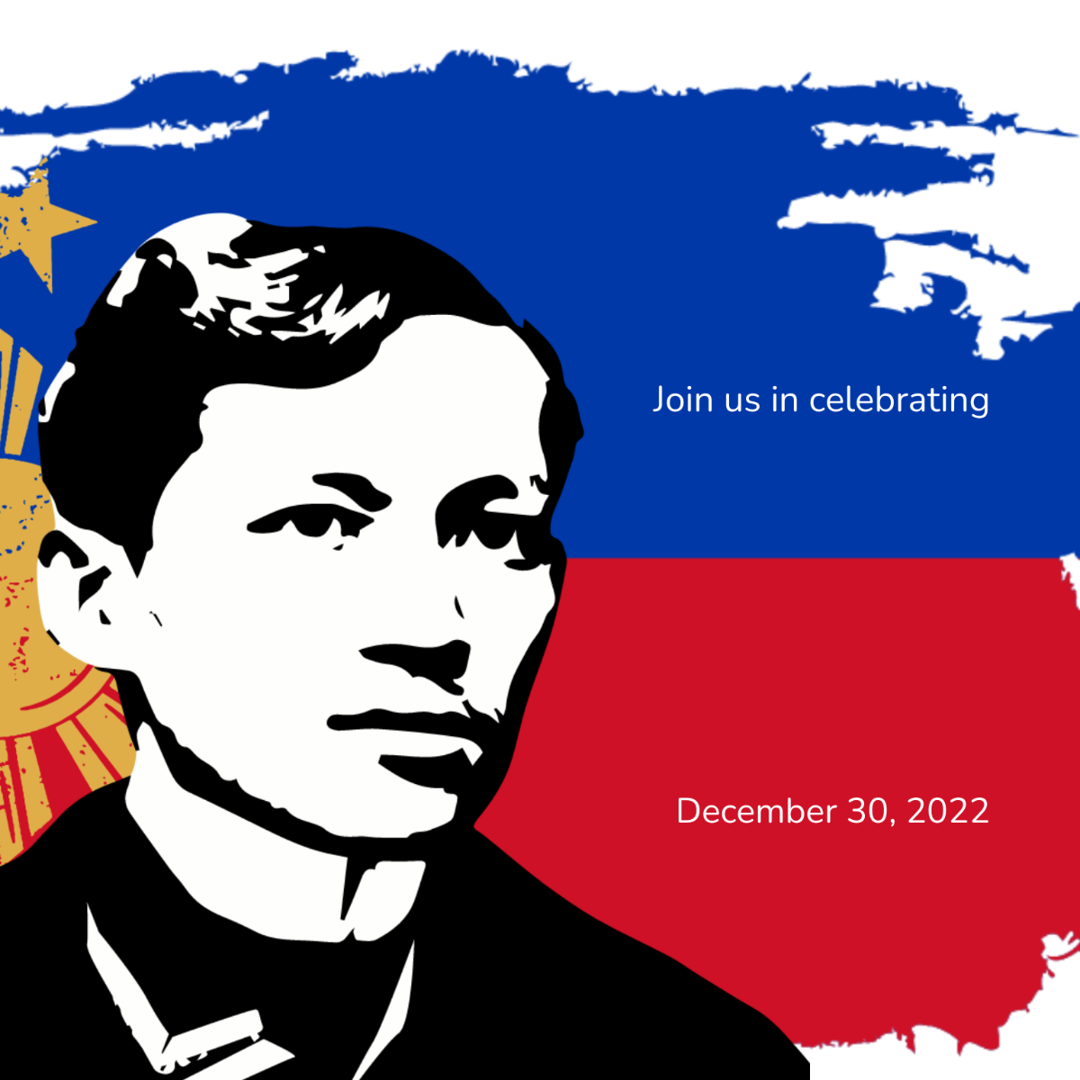 Rizal Day Celebration Vector