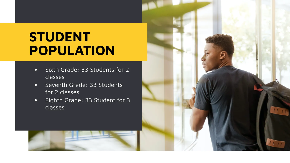 Free School Budget Presentation Template to Edit Online