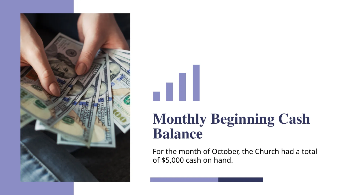 Free Church Budget Presentation Template to Edit Online