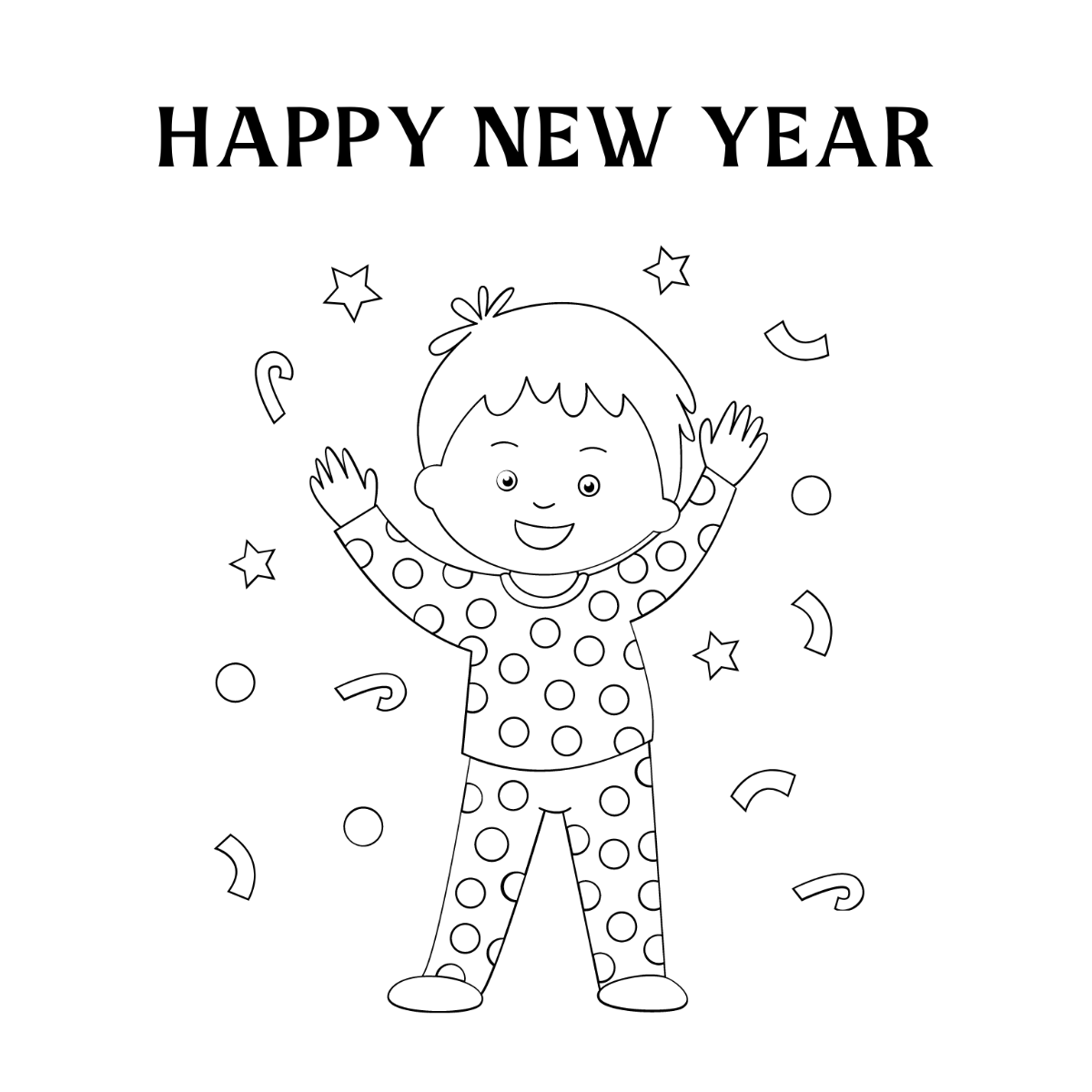 Watercolor line drawing cartoon calf holding balloon creative new year  poster template image_picture free download 465737305_lovepik.com