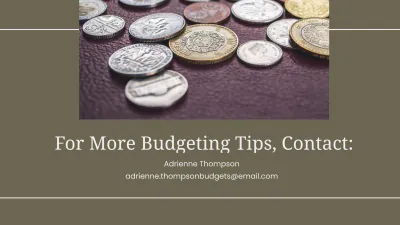 Free Budget Training Presentation Template to Edit Online