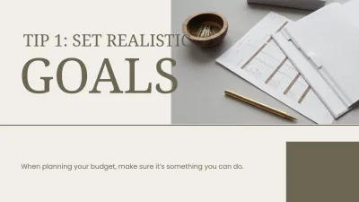 Free Budget Training Presentation Template to Edit Online