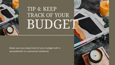 Free Budget Training Presentation Template to Edit Online