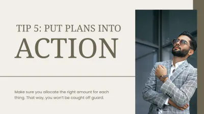 Free Budget Training Presentation Template to Edit Online
