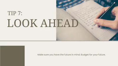 Free Budget Training Presentation Template to Edit Online