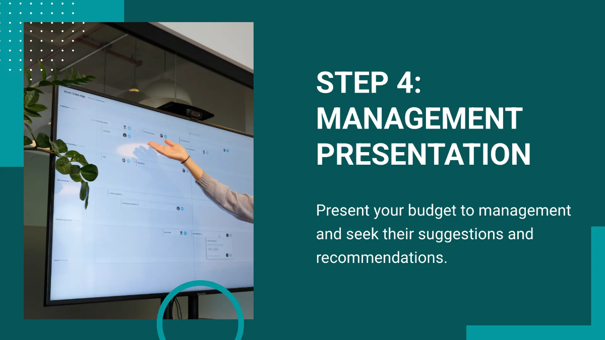 Free Budget Process Presentation Template to Edit Online
