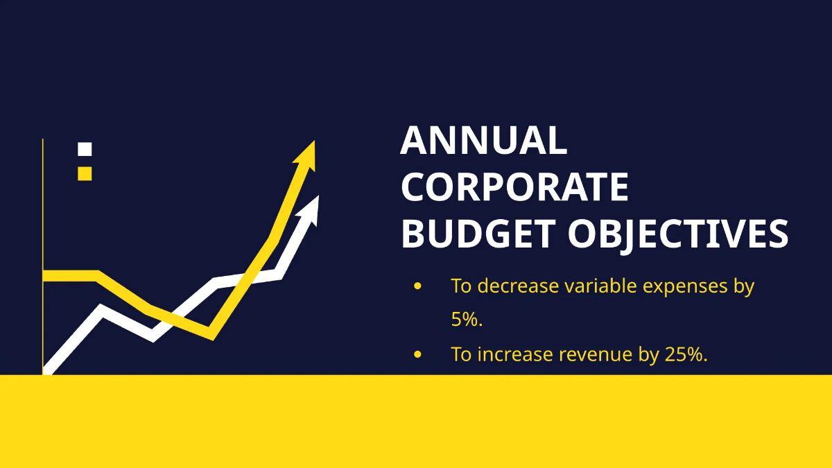 Free Half Budget Presentation Template to Edit Online