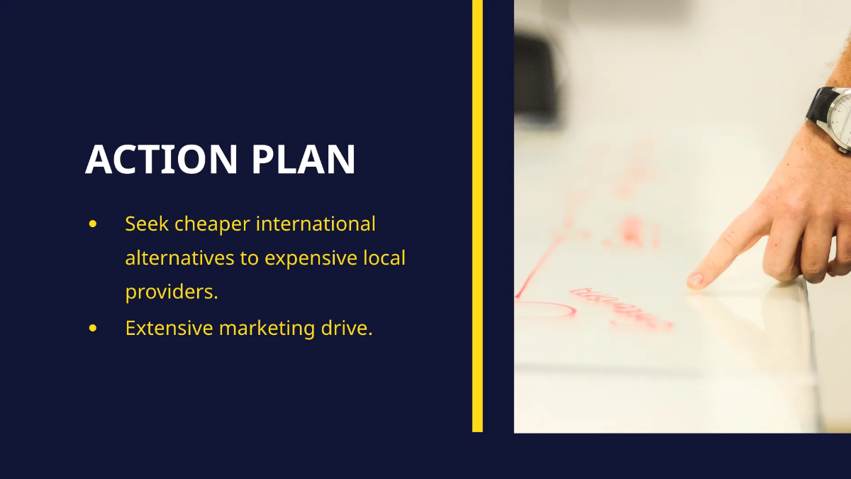 Free Half Budget Presentation Template to Edit Online