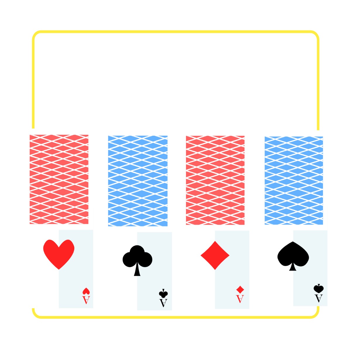 Happy National Card Playing Day Illustration