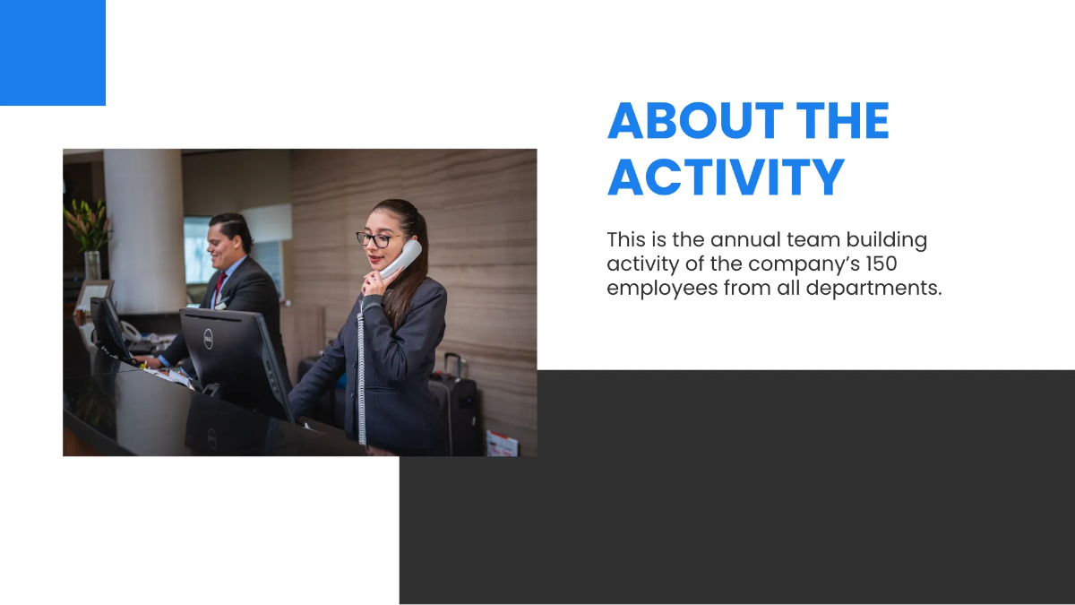 Free Company Budget Presentation Template to Edit Online