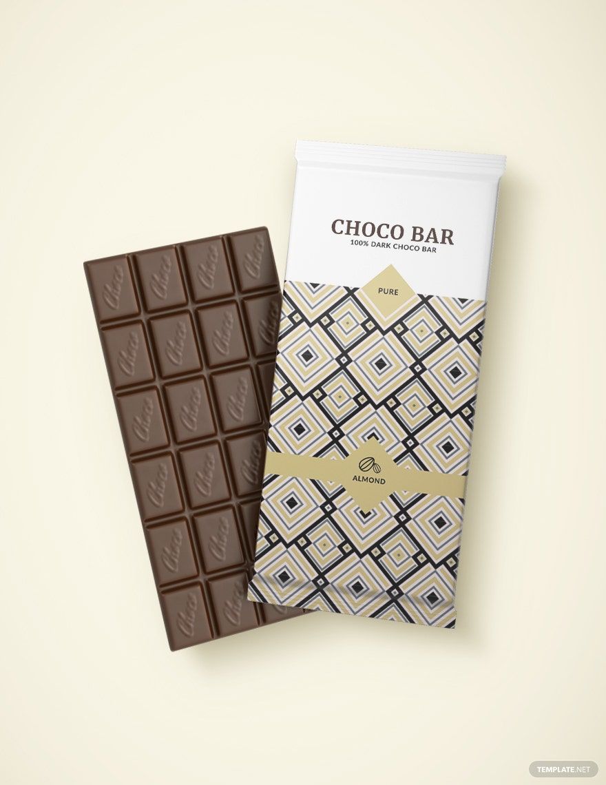 Free Editable Chocolate Packaging Template