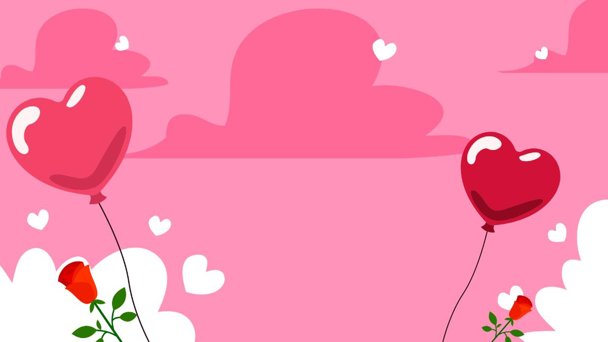 Valentine's Day High Resolution Background Template