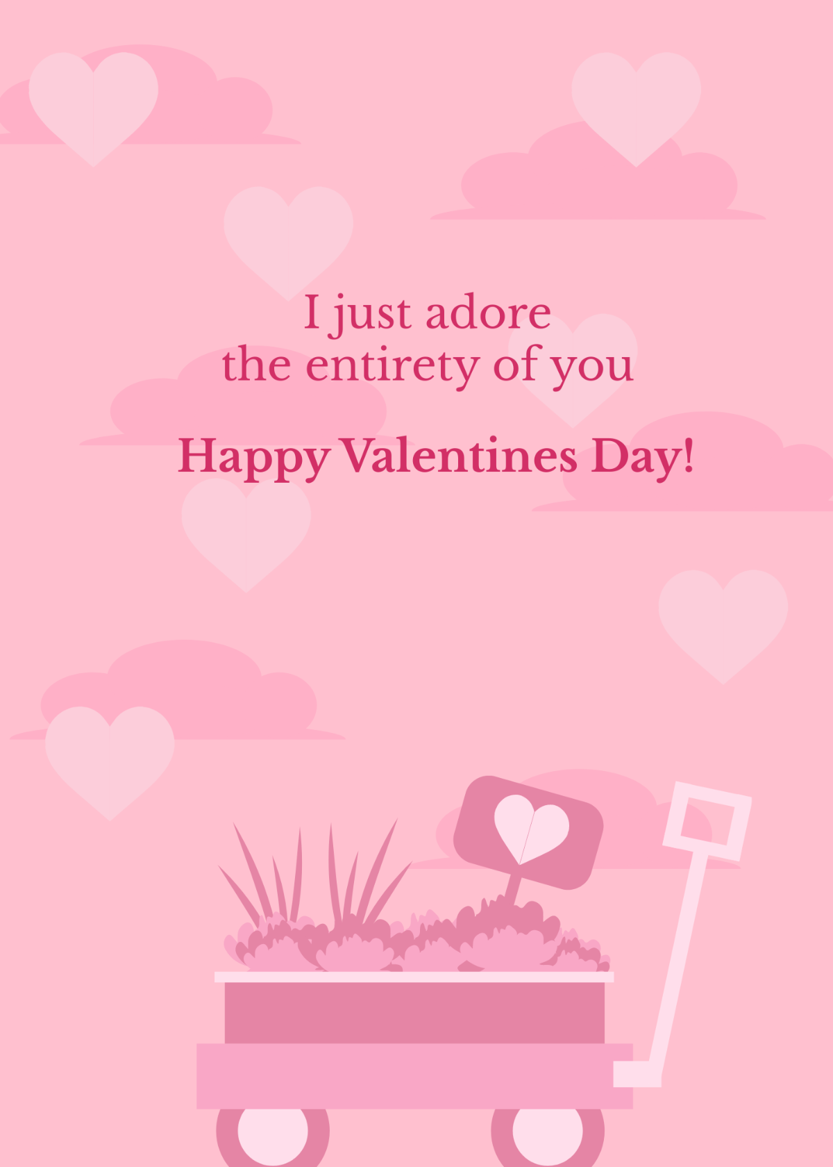 Valentine's Day Message Template