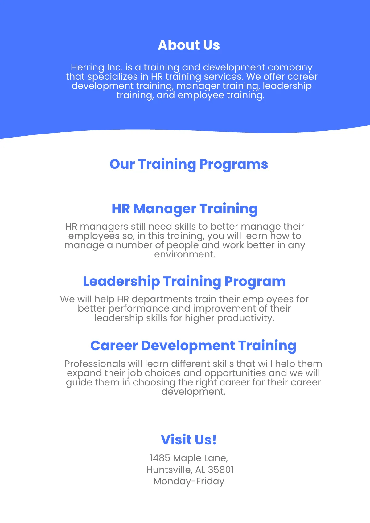 Free Training Handout Template to Edit Online