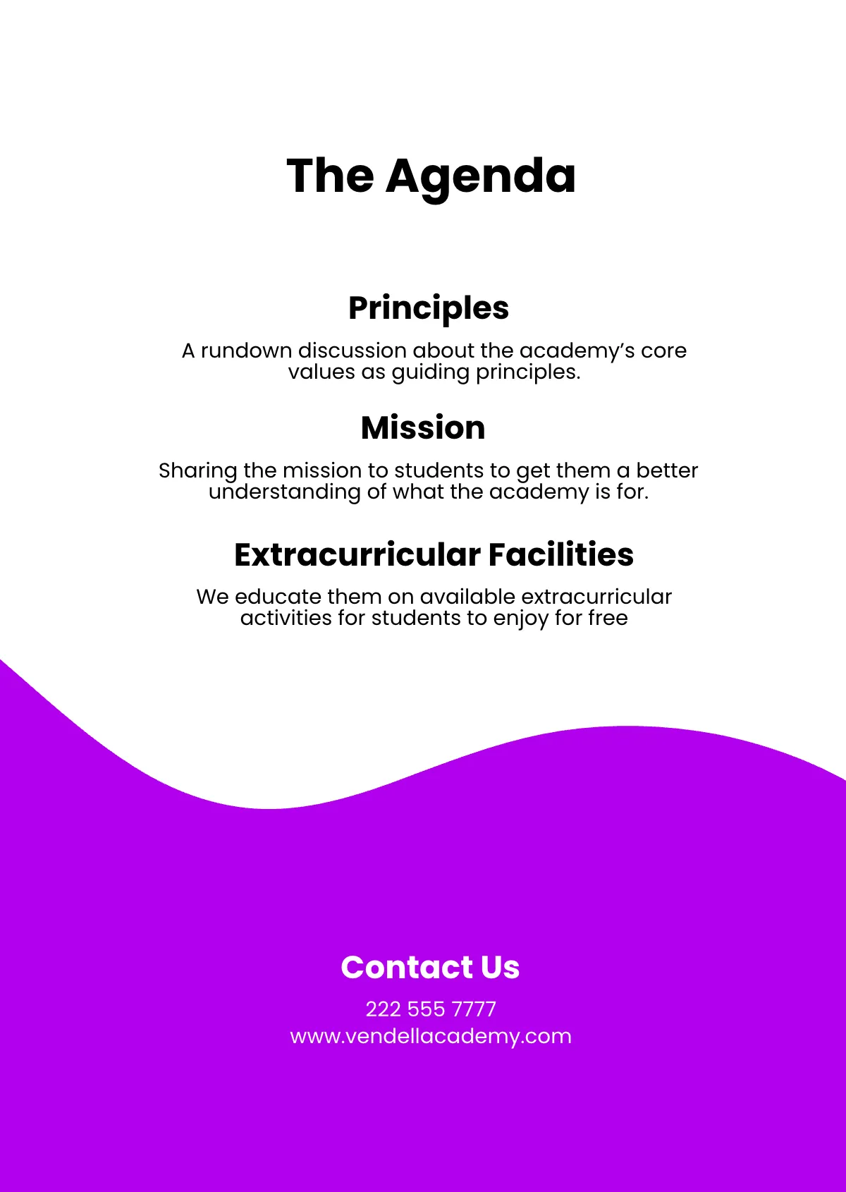 Free Meeting Handout Template to Edit Online