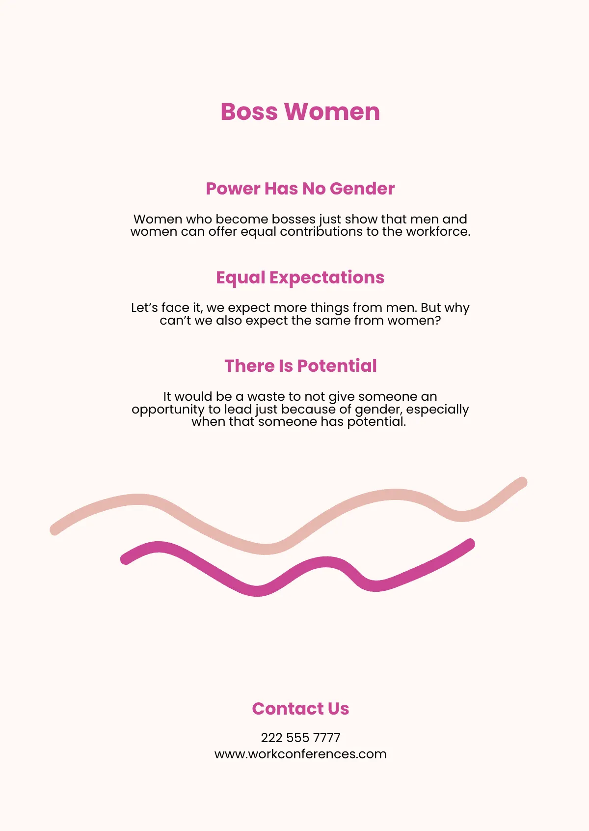 Free Presentation Handout Template to Edit Online