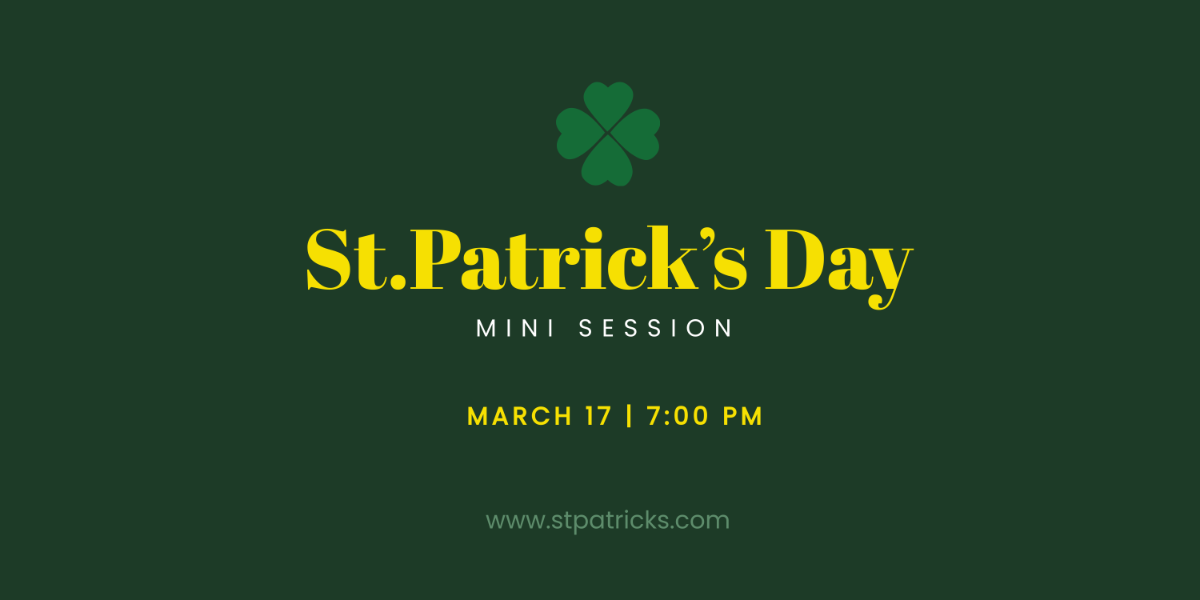 St. Patrick's Day Twitch Banner Template