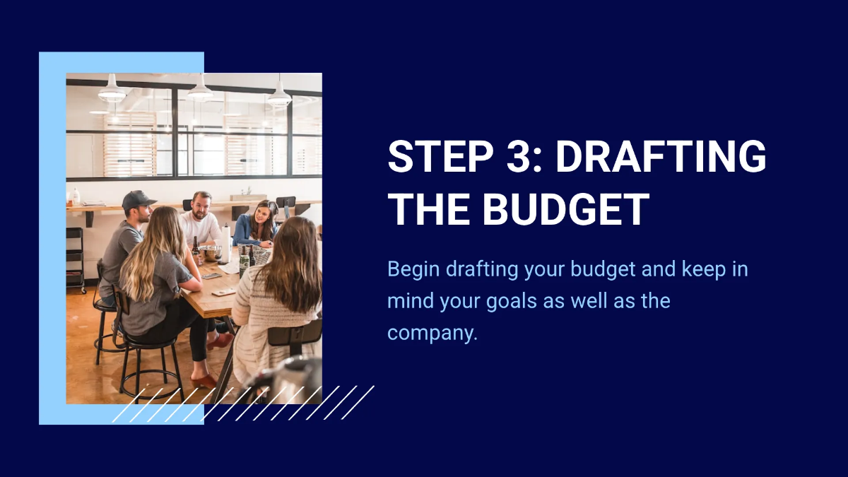 Free Budget Flow Presentation Template to Edit Online