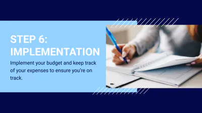Free Budget Flow Presentation Template to Edit Online