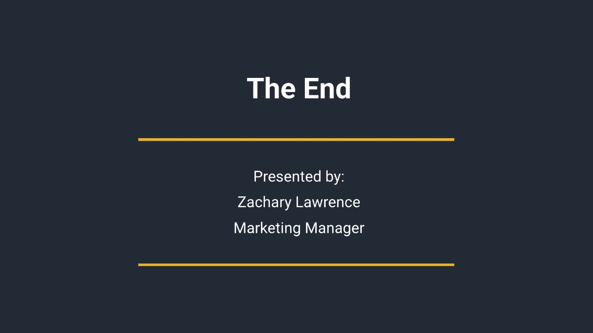 Free 3 Months Budget Presentation Template to Edit Online