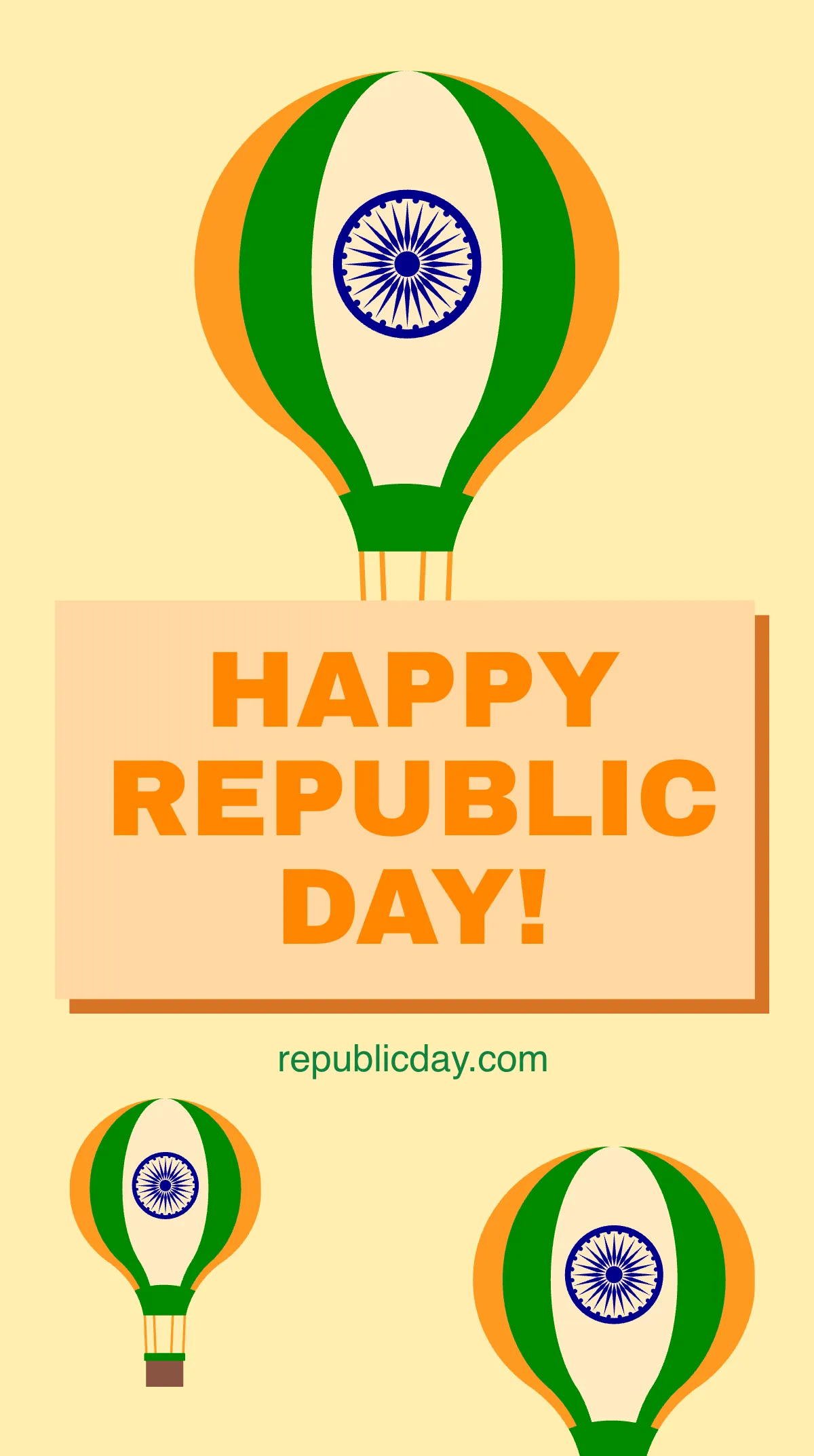 Free Republic Day Instagram Story Template to Edit Online