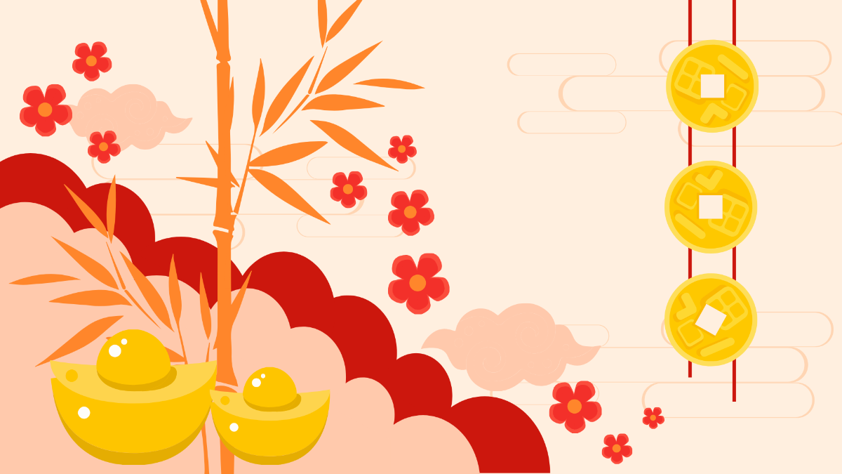 Free Chinese New Year Design Background Template