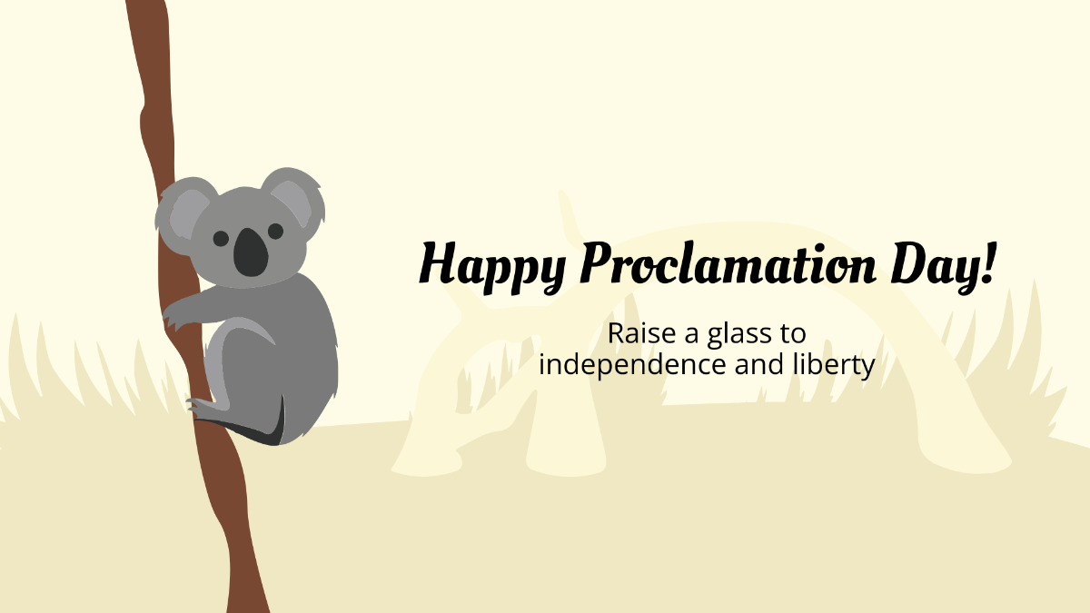 Free Proclamation Day Flyer Background Template