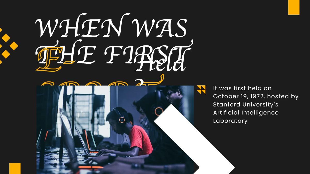 Free Esport Gaming Presentation Template to Edit Online