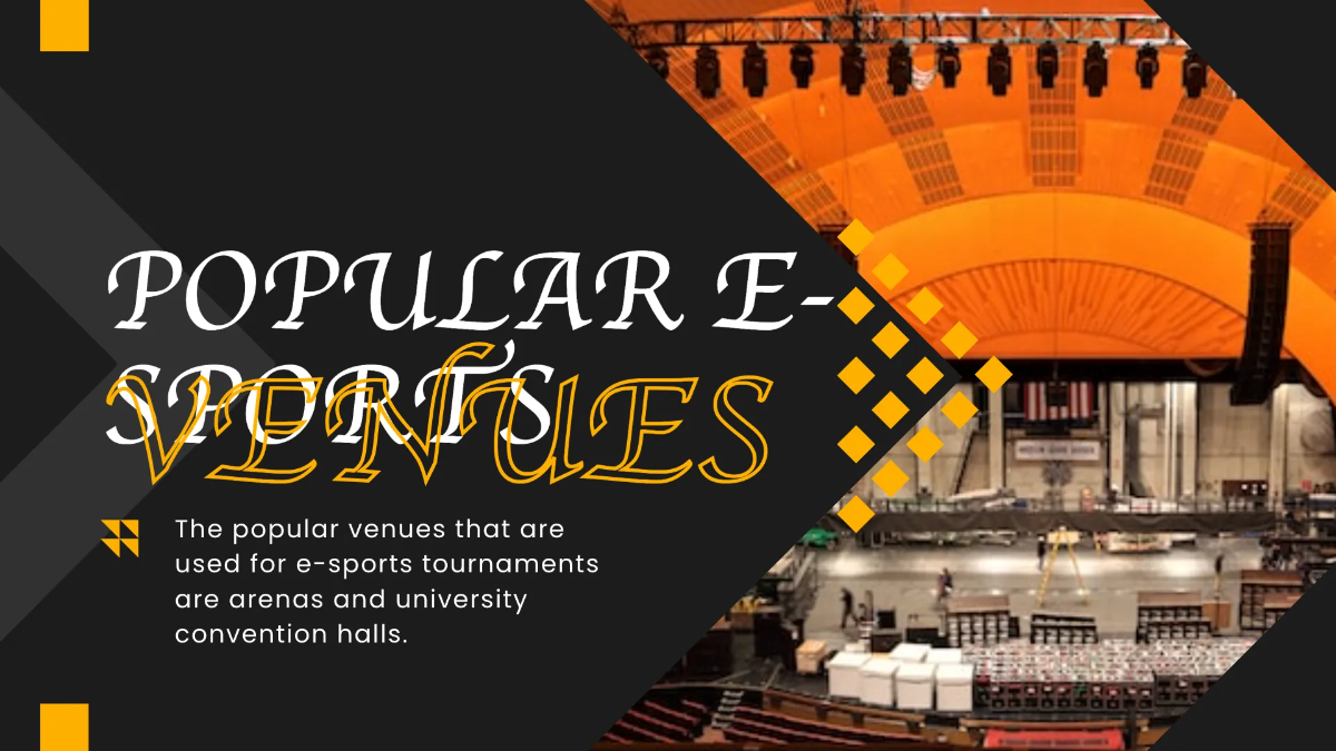 Free Esport Gaming Presentation Template to Edit Online