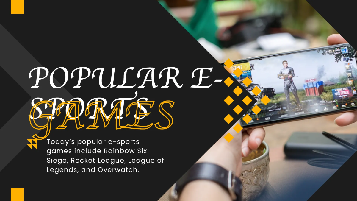 Free Esport Gaming Presentation Template to Edit Online