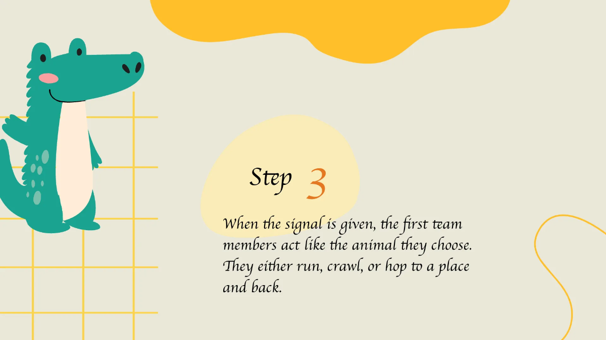 Free Animal Game Presentation Template to Edit Online