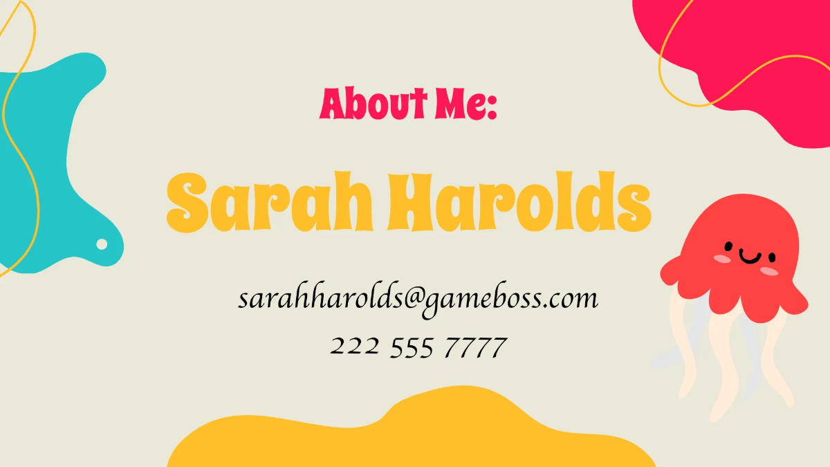 Free Animal Game Presentation Template to Edit Online