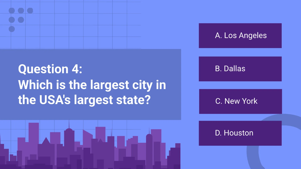 Free Trivia Game Fun Presentation Template to Edit Online