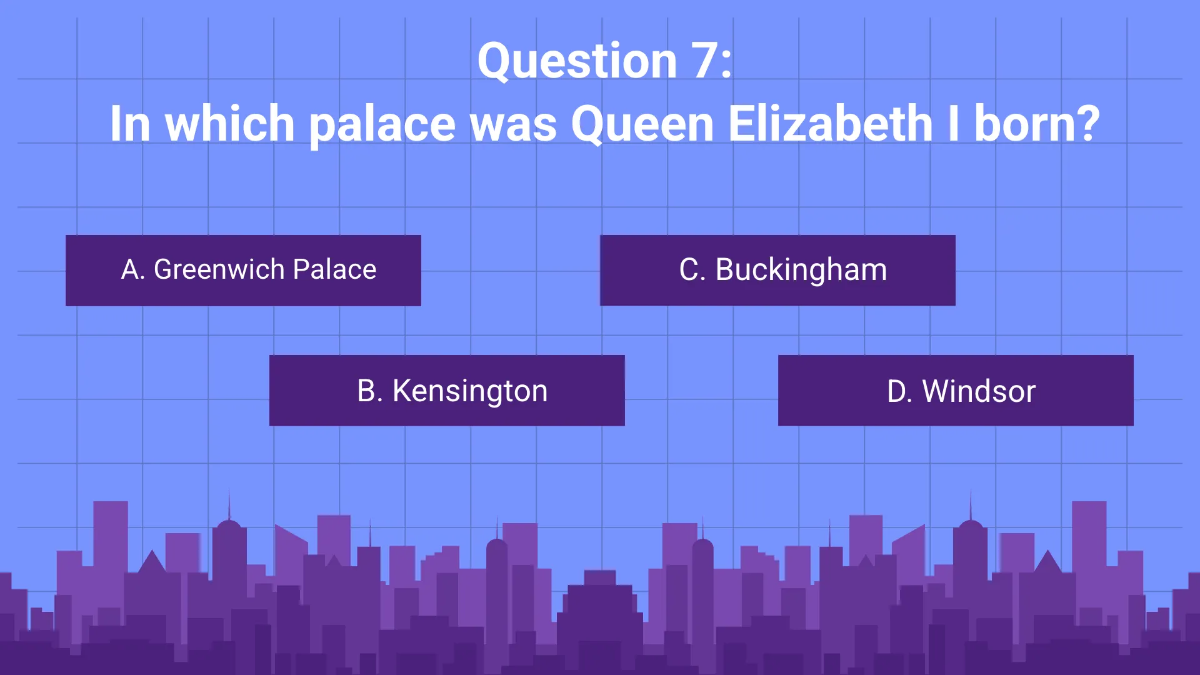 Free Trivia Game Fun Presentation Template to Edit Online