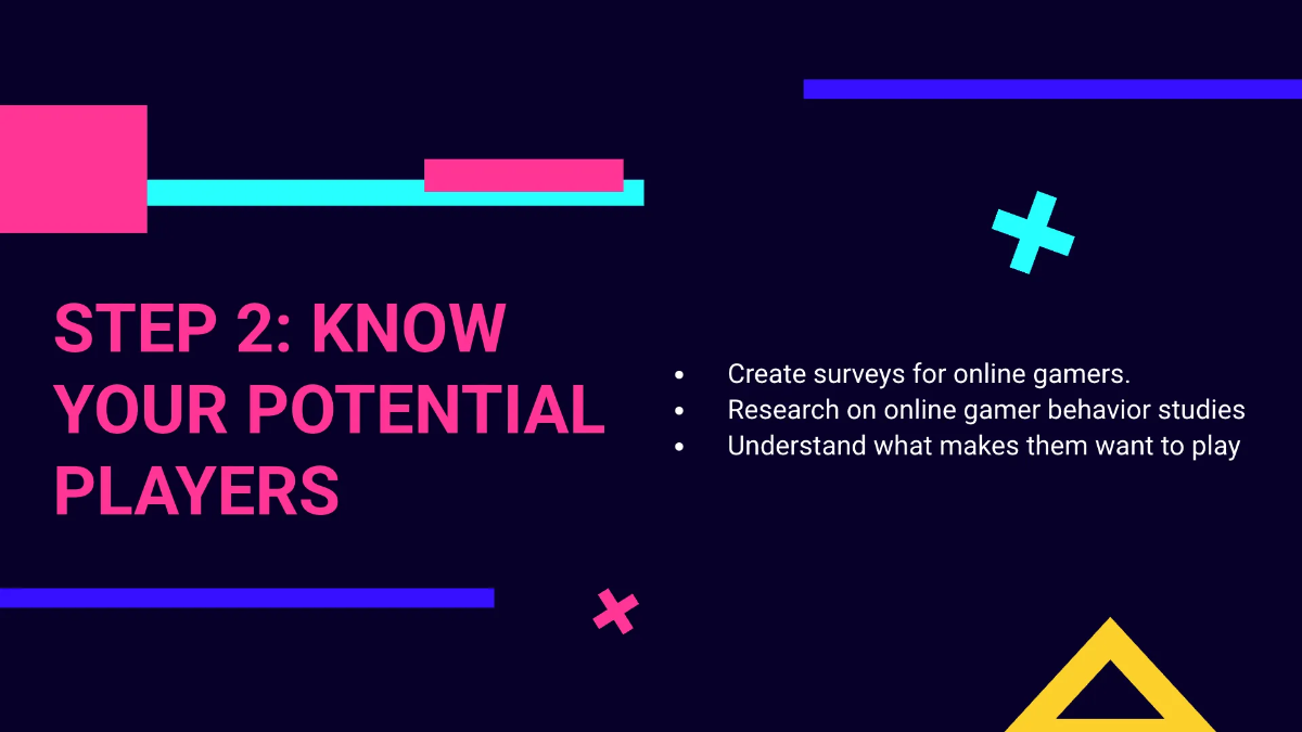 Free Online Gaming Presentation Template to Edit Online