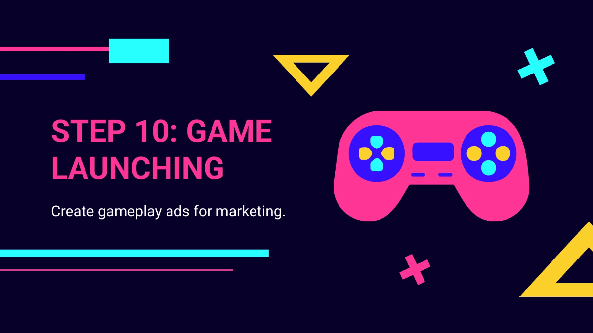 Free Online Gaming Presentation Template to Edit Online