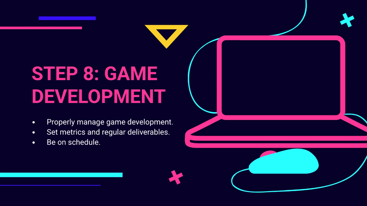 Free Online Gaming Presentation Template to Edit Online