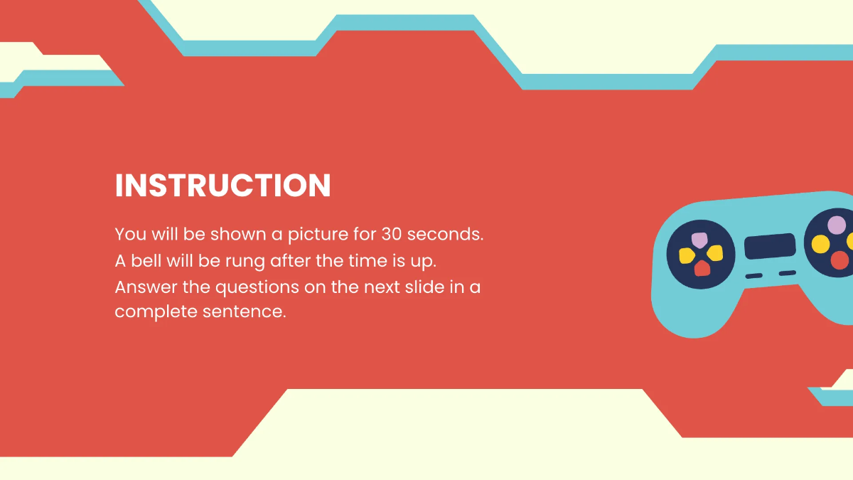 Free Memory Game Presentation Template to Edit Online