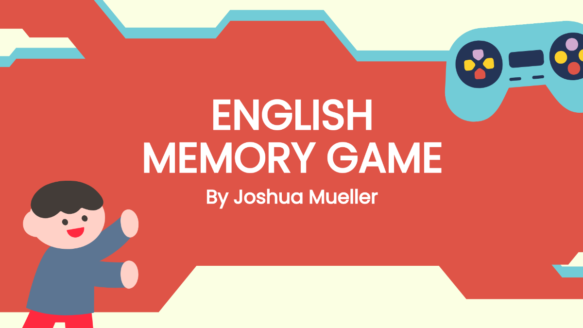 Free Memory Game Presentation Template