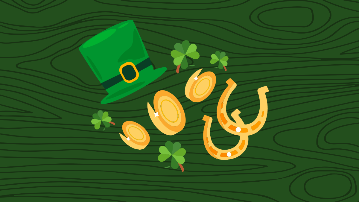 St. Patrick's Day Background Template