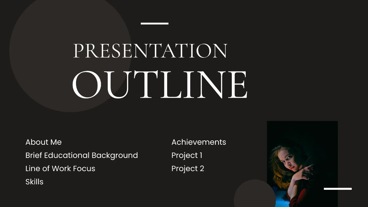 Free Portfolio Presentation Template to Edit Online